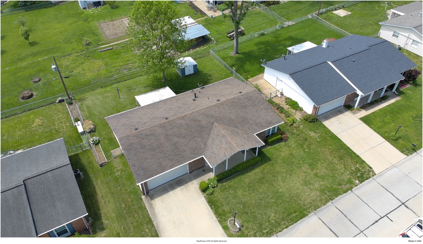 Drone Photography Home Church and Business